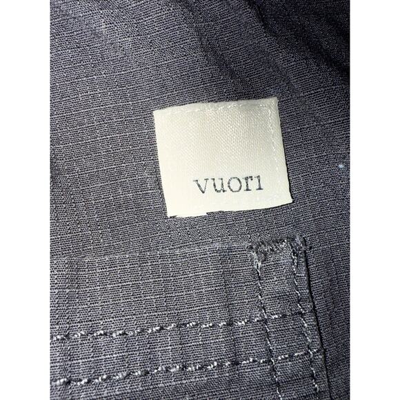 Vuori Women's Vintage Ripstop Utility Shorts Charcoal Size Large Hiking Camping - Picture 6 of 6